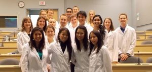 Third year student attend orientation workshop at the Clinical Academic Campus at Kelowna General Hospital