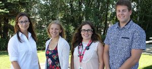 South Okanagan family medicine residents (left to right): Jacqueline Bourdeaux, JoyAnne Krupa, Rebecca Psutka, and Travis Thompson.